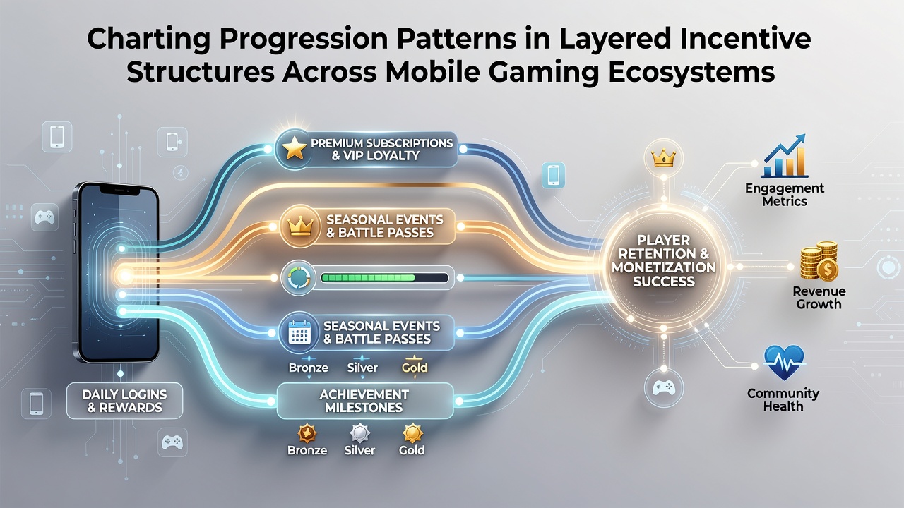 Fortschrittsmuster und Belohnungsebenen in mobilen Spieleplattformen